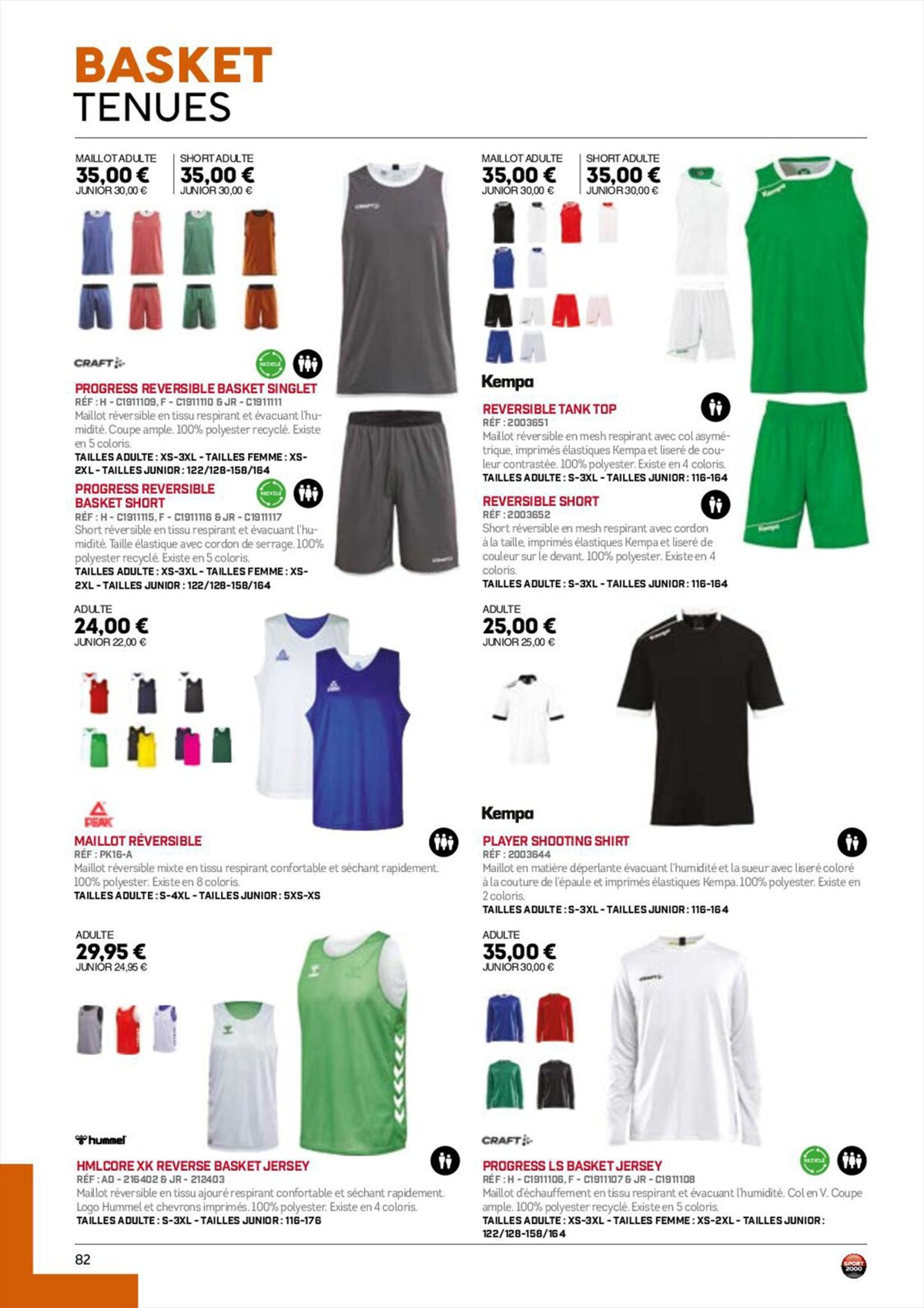 Catalogue Catalogue Sport 2000, page 00082