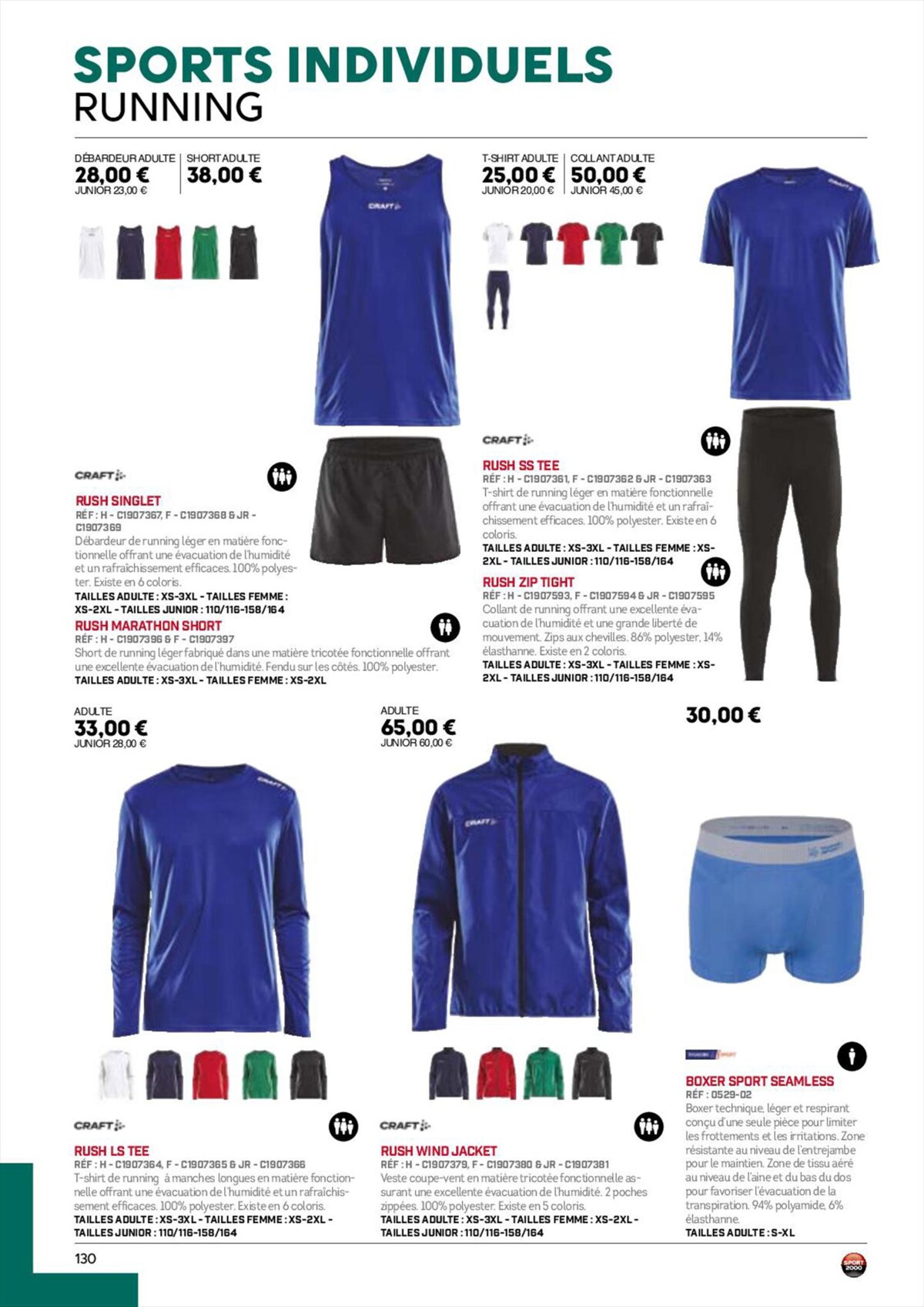 Catalogue Catalogue Sport 2000, page 00130
