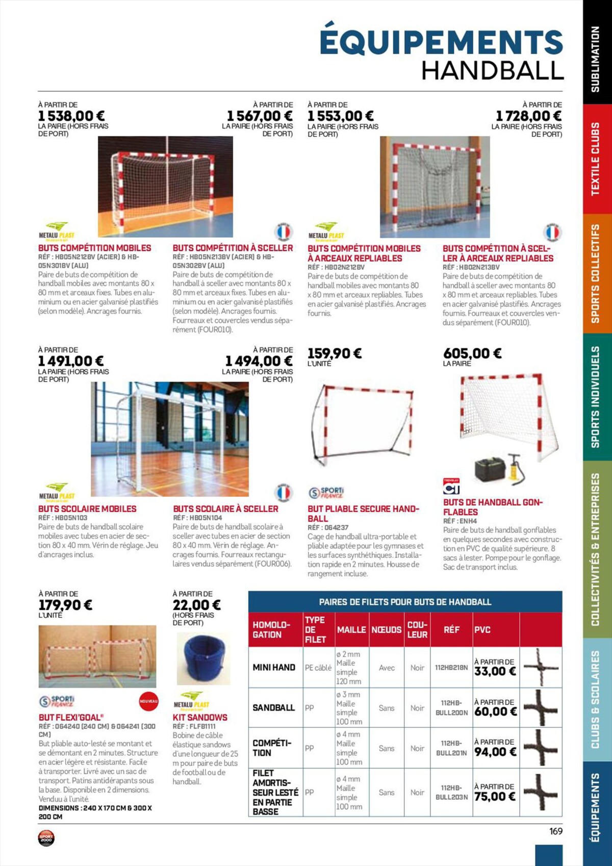 Catalogue Catalogue Sport 2000, page 00169