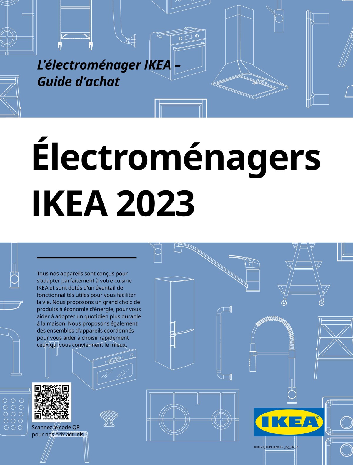 Catalogue Électroménagers IKEA 2023, page 00001