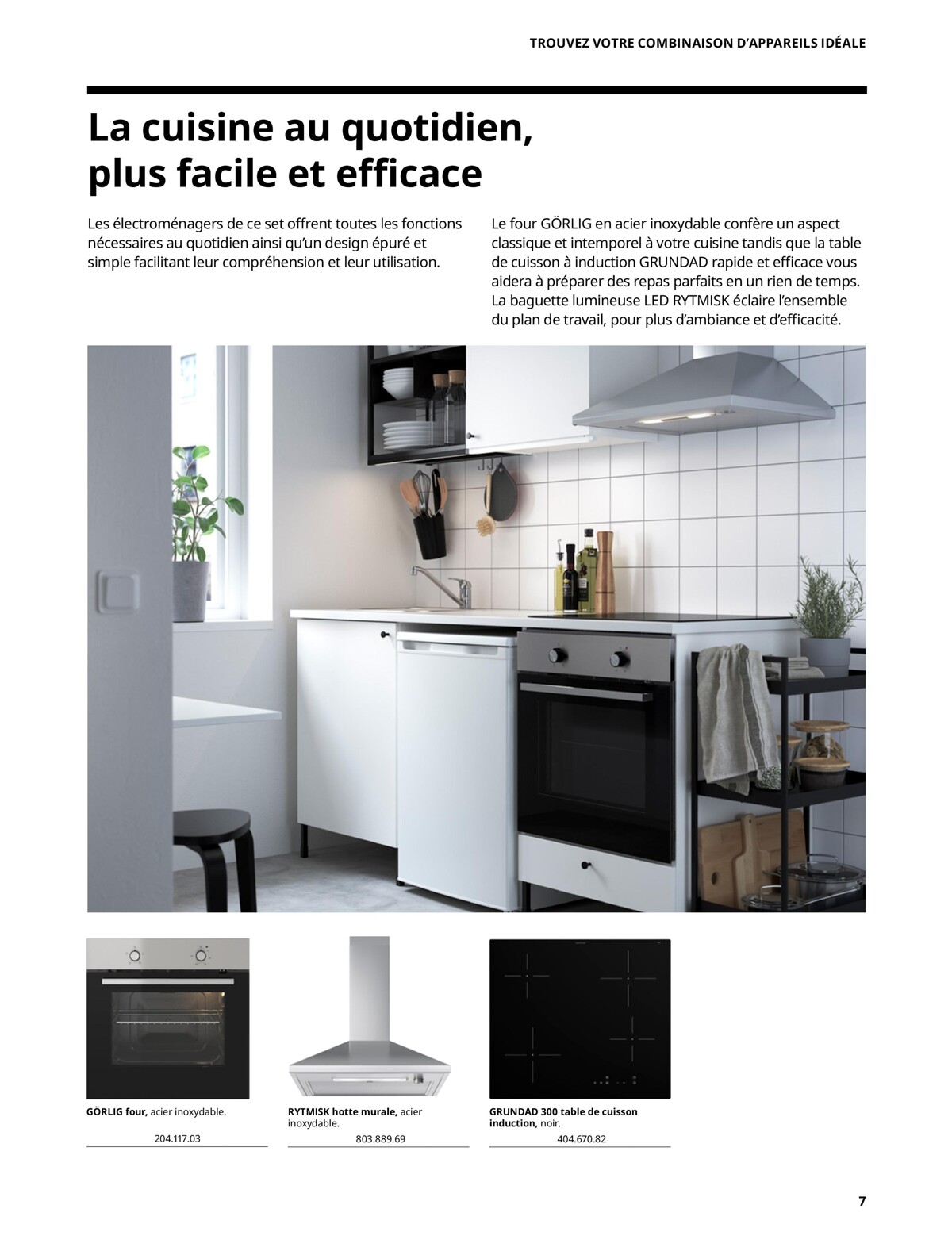 Catalogue Électroménagers IKEA 2023, page 00007
