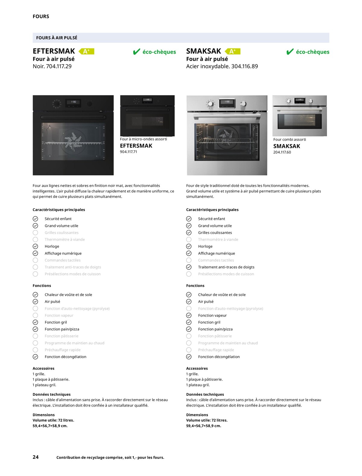 Catalogue Électroménagers IKEA 2023, page 00024