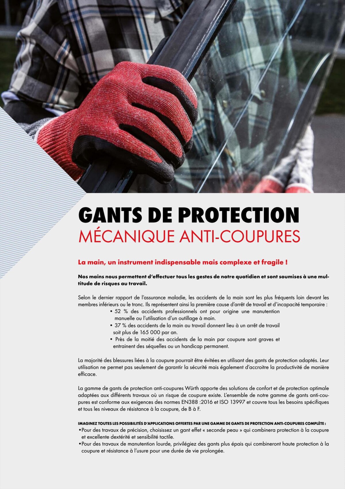 Catalogue Würth - Gants de Protection, page 00002