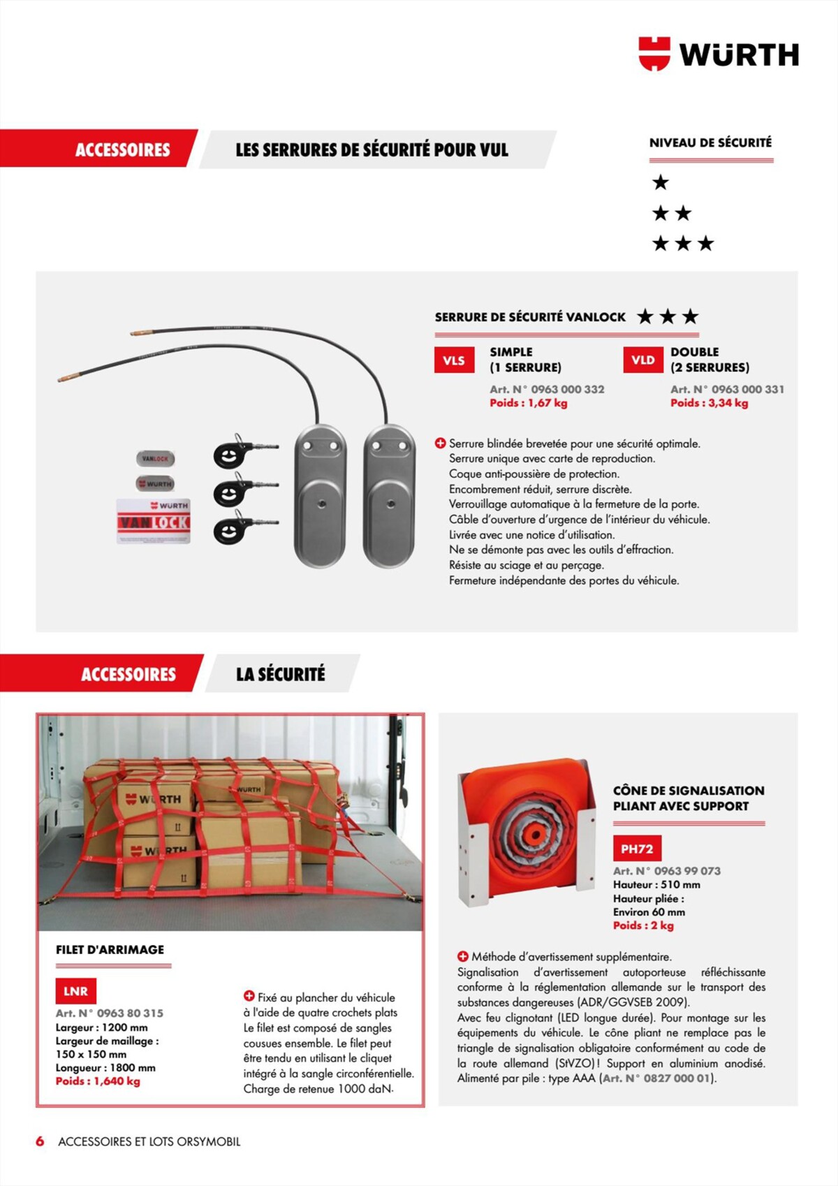 Catalogue Orsy mobil - Würth , page 00006