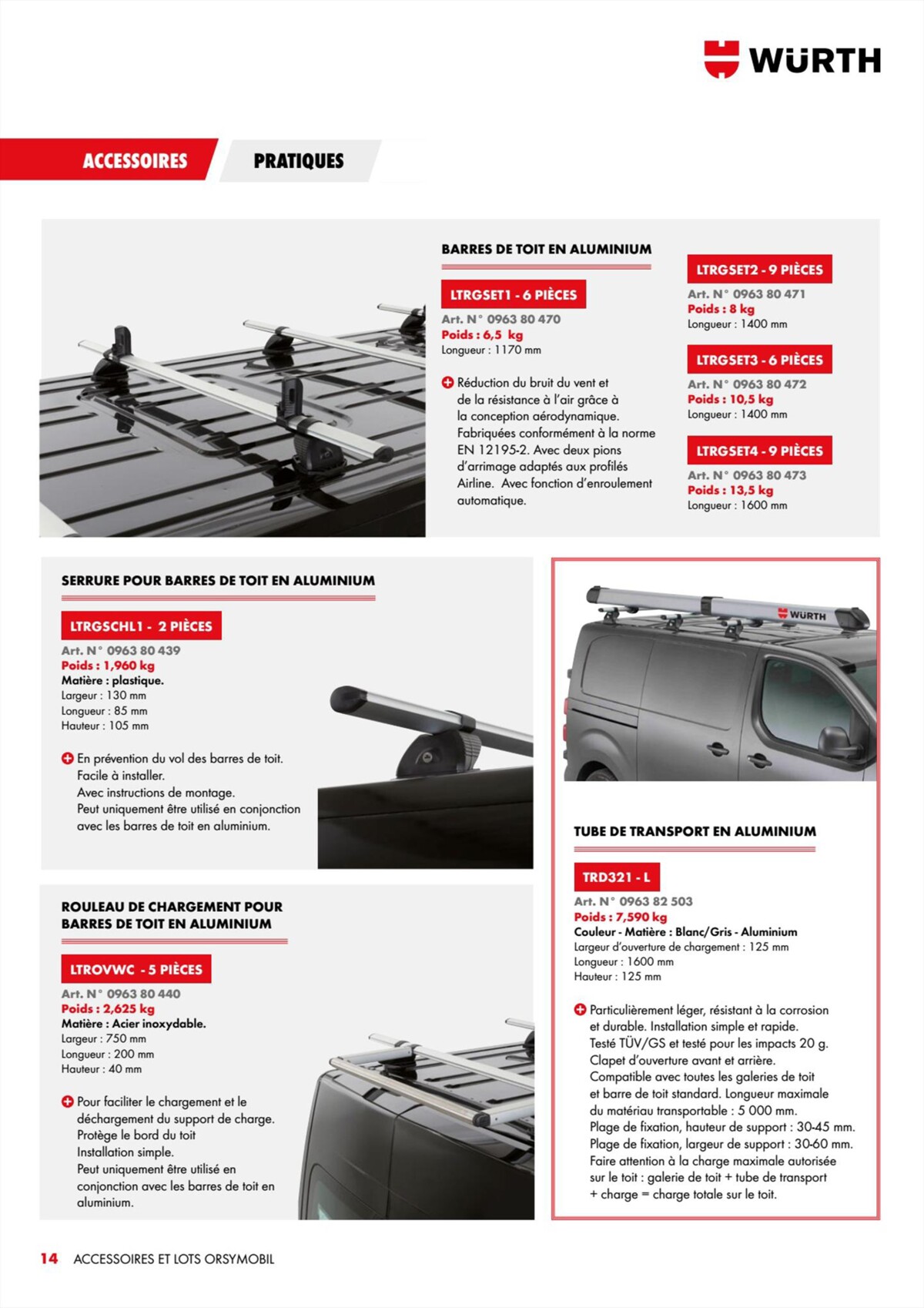 Catalogue Orsy mobil - Würth , page 00014