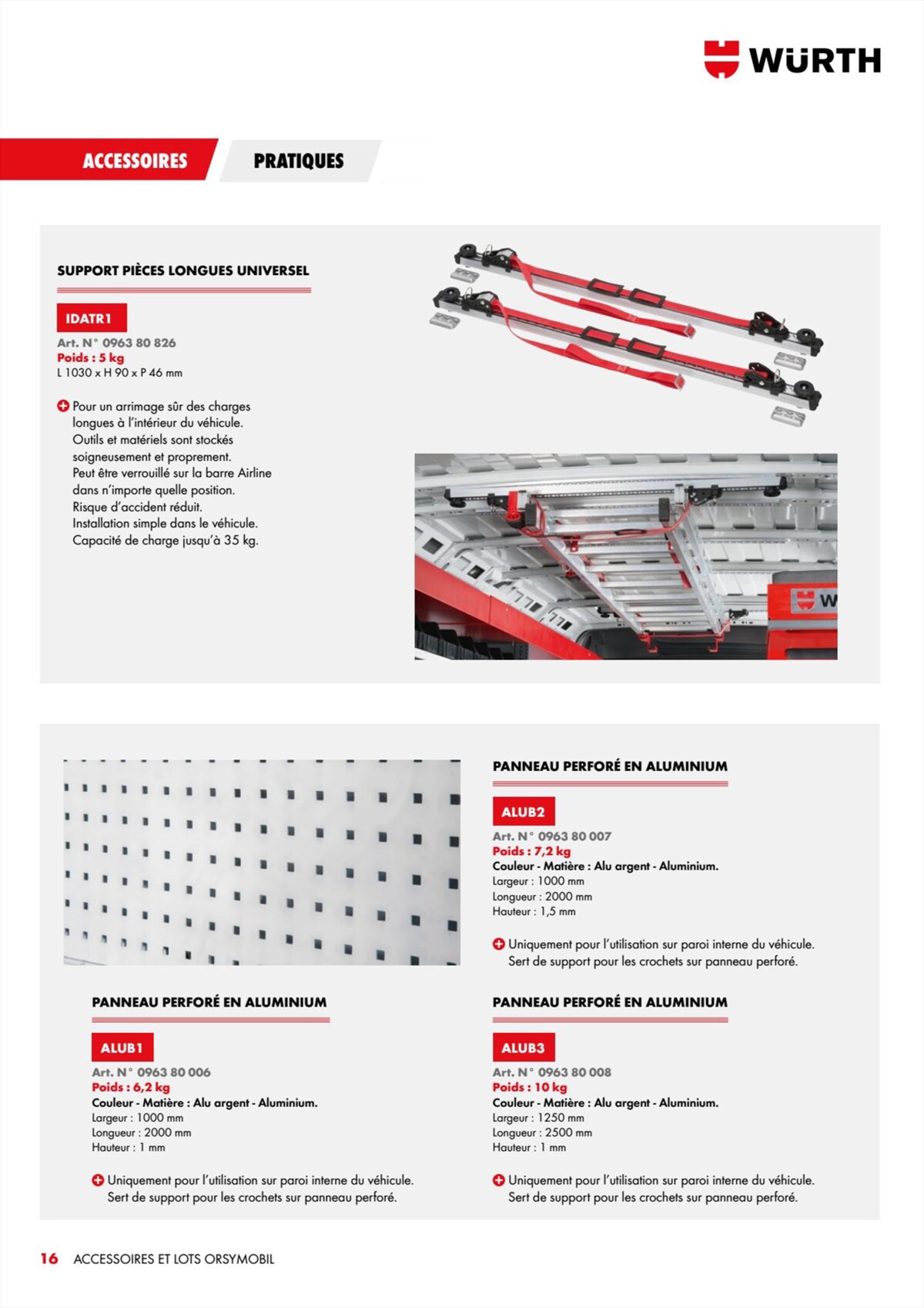 Catalogue Orsy mobil - Würth , page 00016