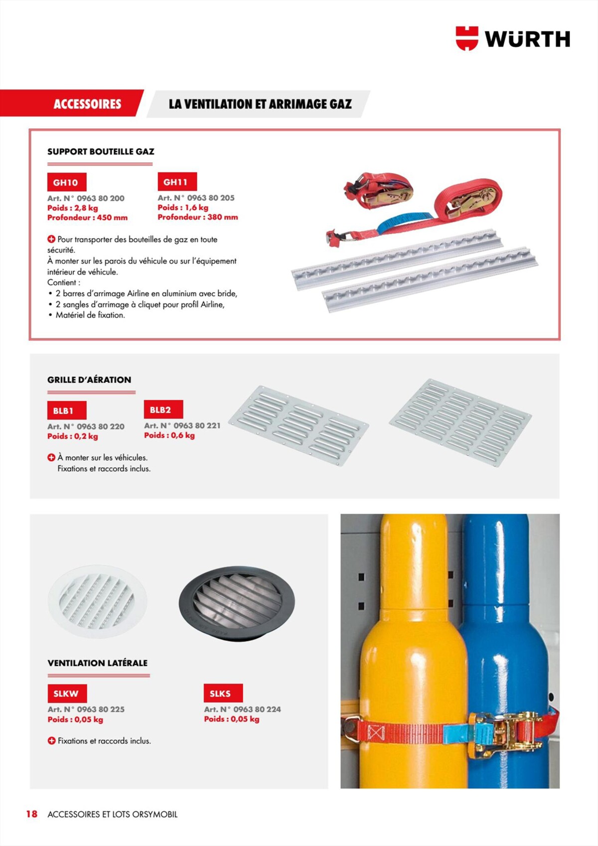 Catalogue Orsy mobil - Würth , page 00018