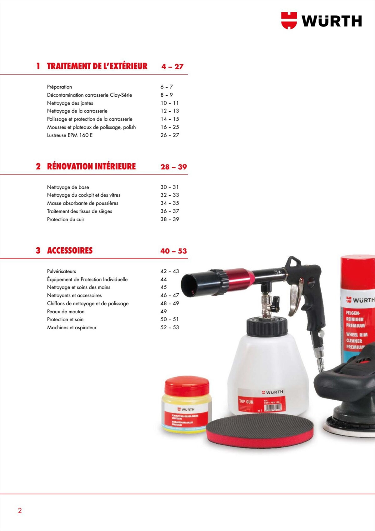 Catalogue Würth - Perfect Care, page 00002