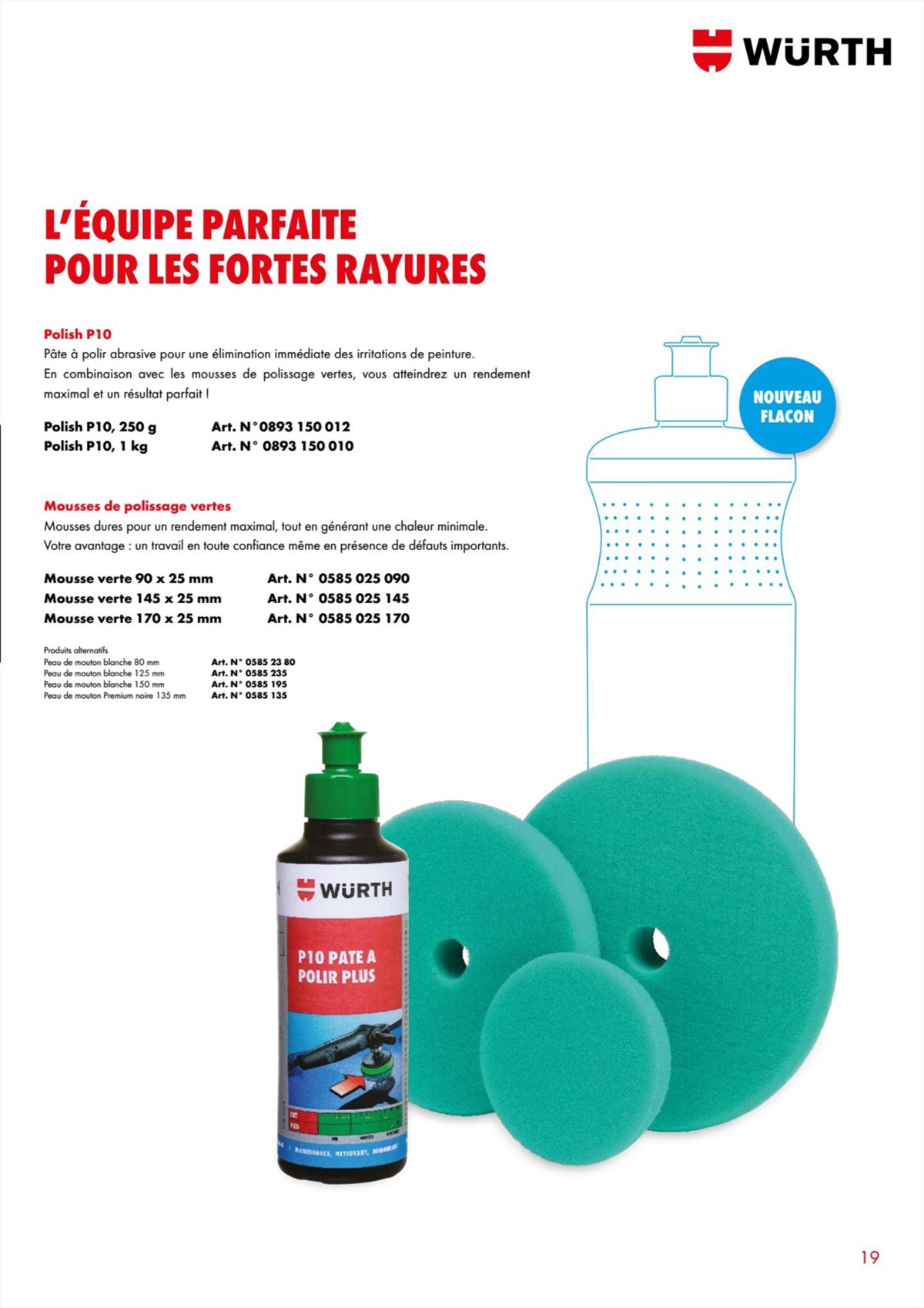 Catalogue Würth - Perfect Care, page 00019