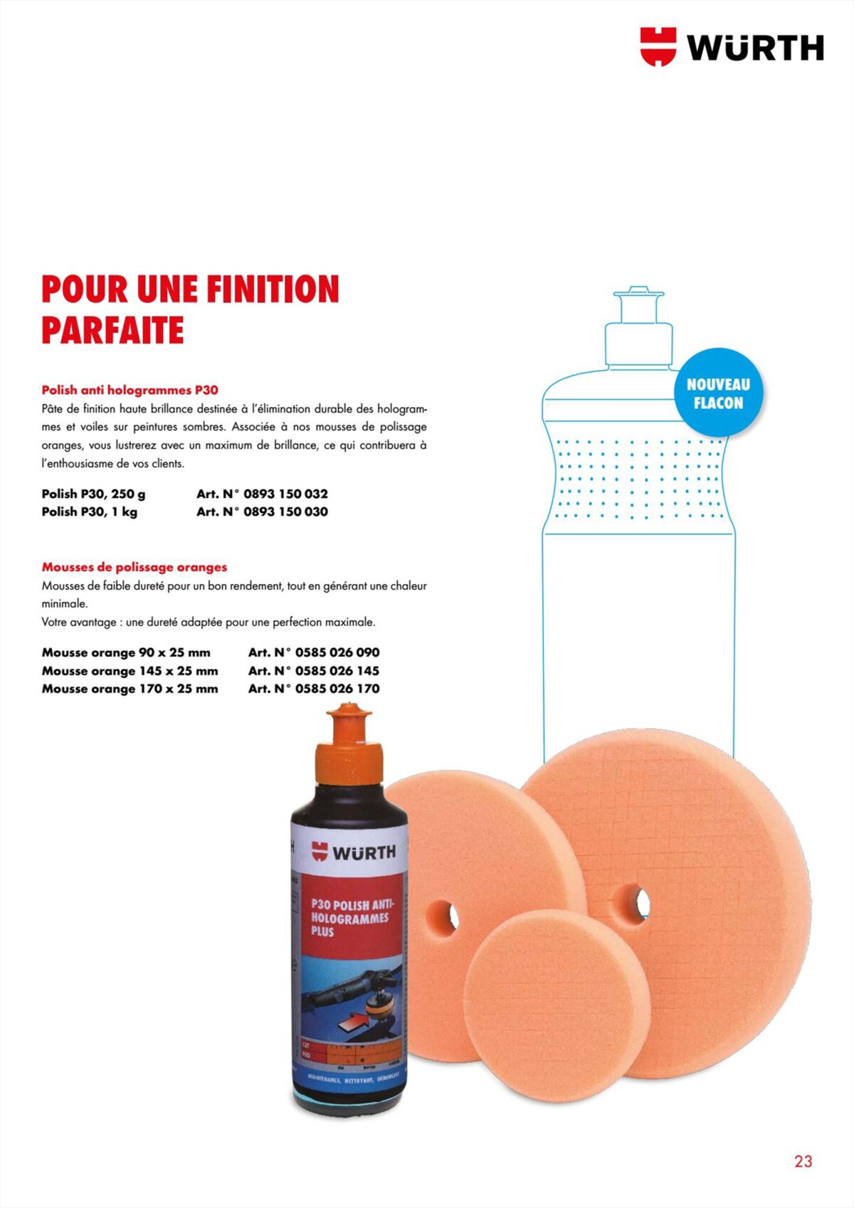 Catalogue Würth - Perfect Care, page 00023