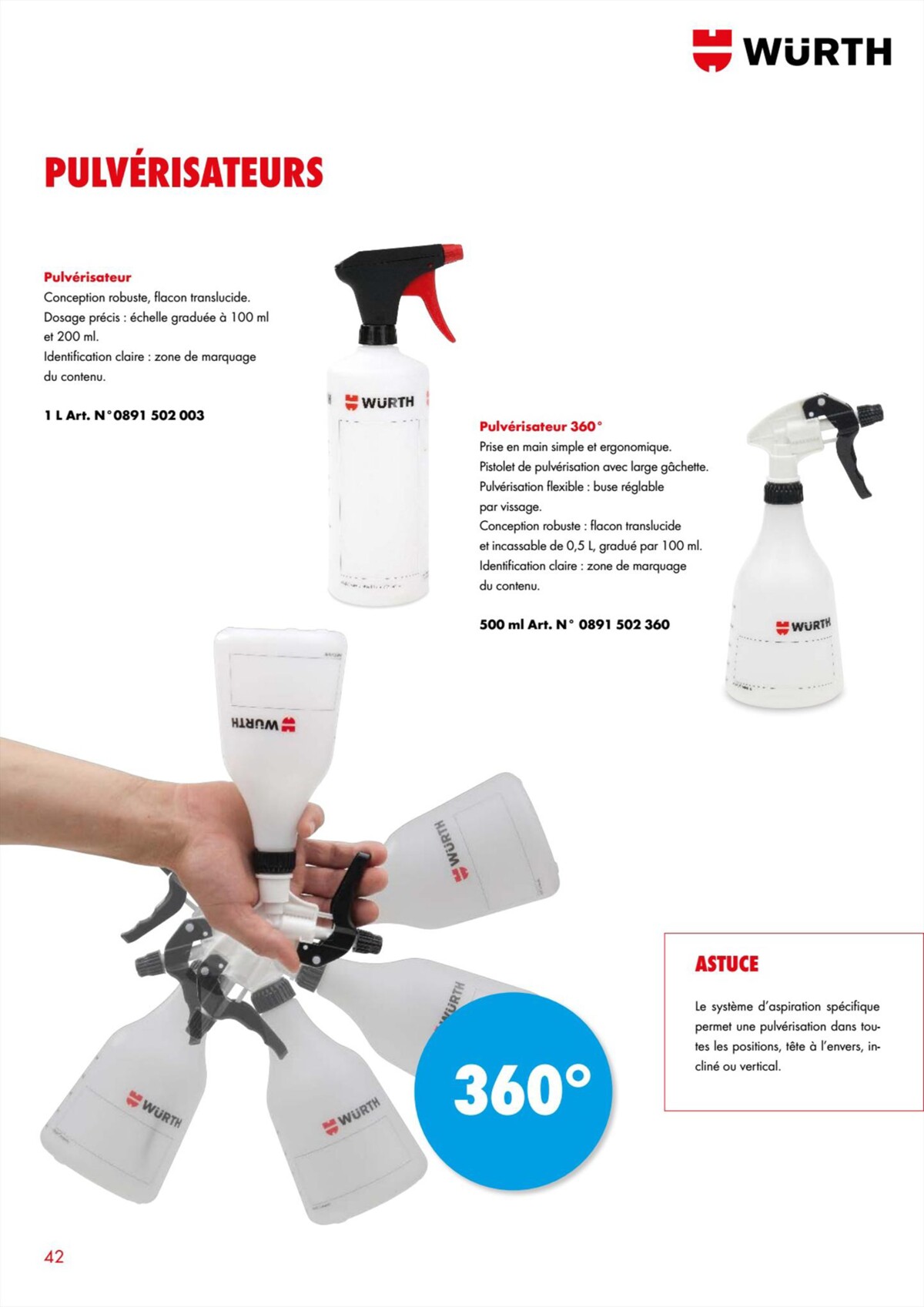 Catalogue Würth - Perfect Care, page 00042