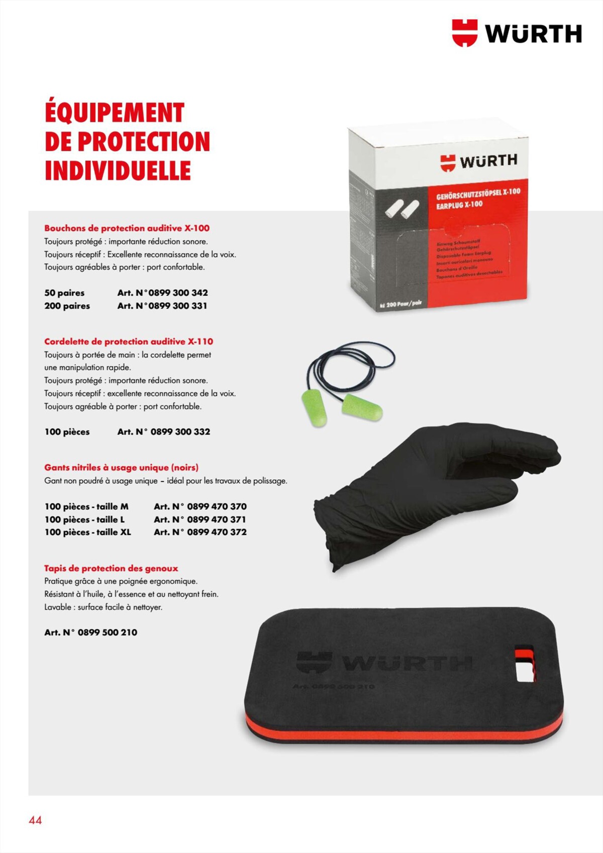 Catalogue Würth - Perfect Care, page 00044