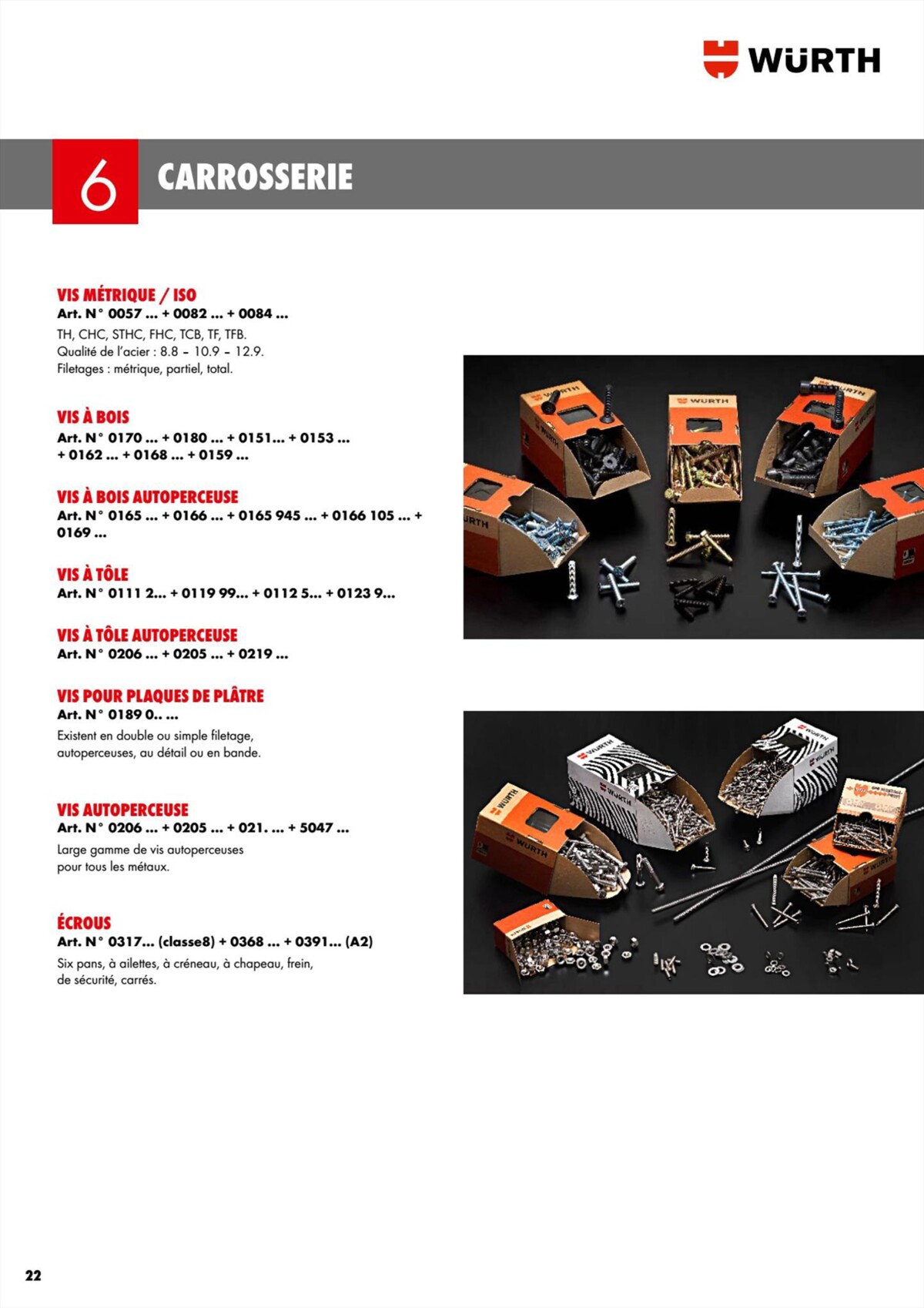 Catalogue Würth -Transport Routier de Personnes, page 00022