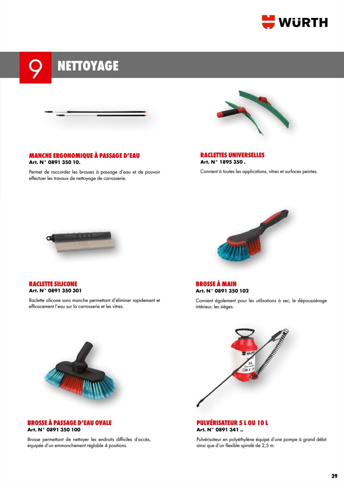 Catalogue Würth -Transport Routier de Personnes, page 00029