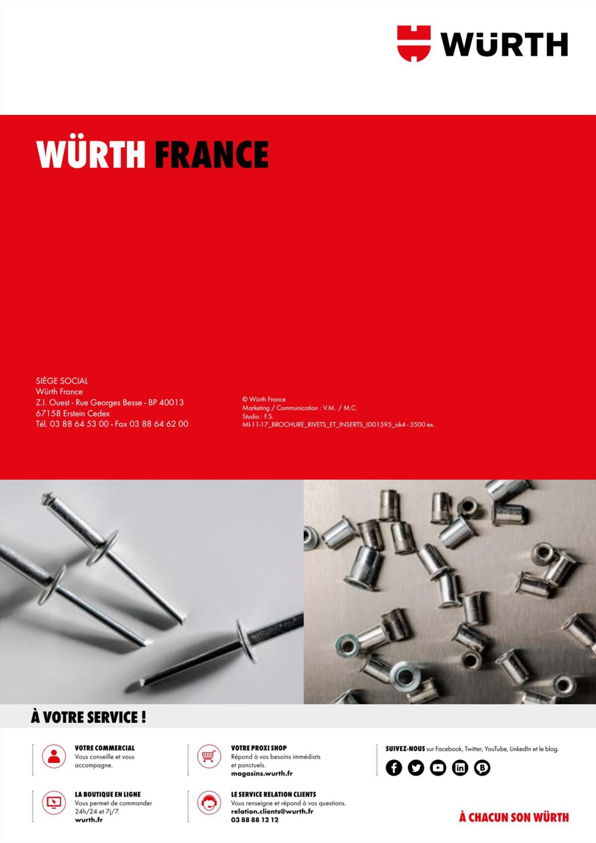 Catalogue Würth - Rivets Et Inserts, page 00080