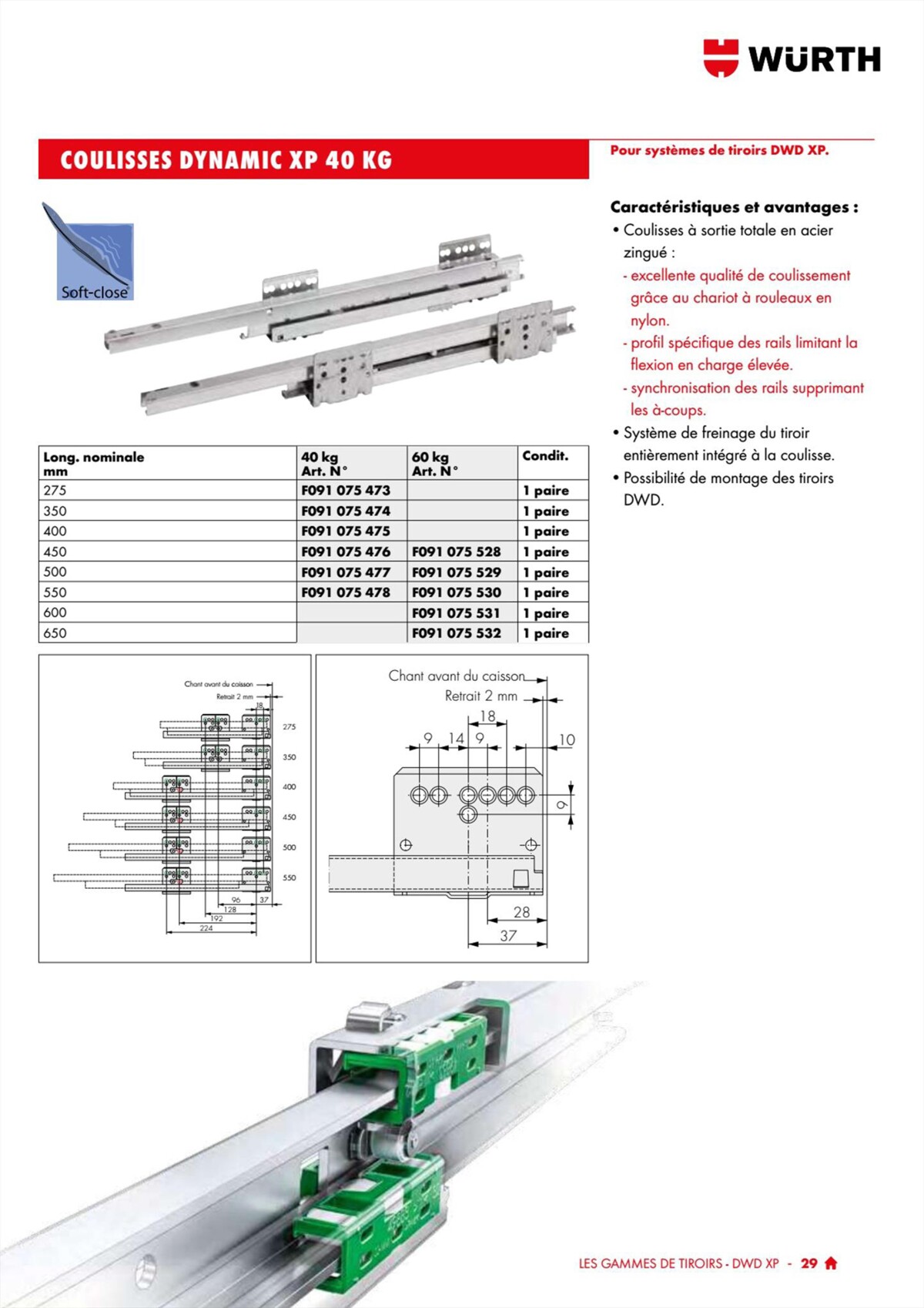 Catalogue Würth - 100% Agenceur, page 00029