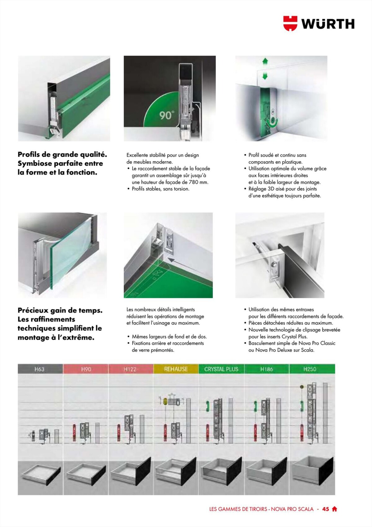 Catalogue Würth - 100% Agenceur, page 00045