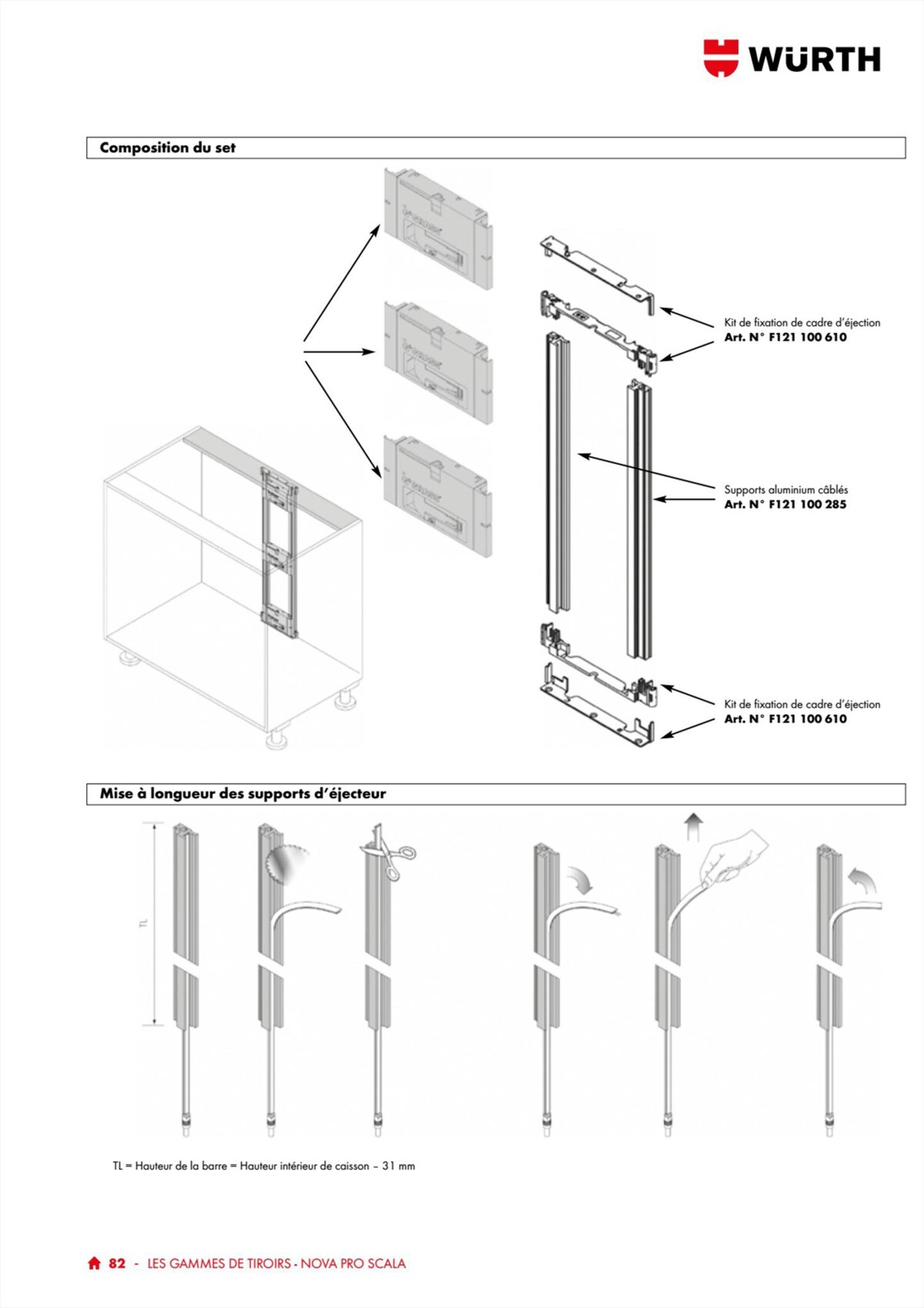 Catalogue Würth - 100% Agenceur, page 00082