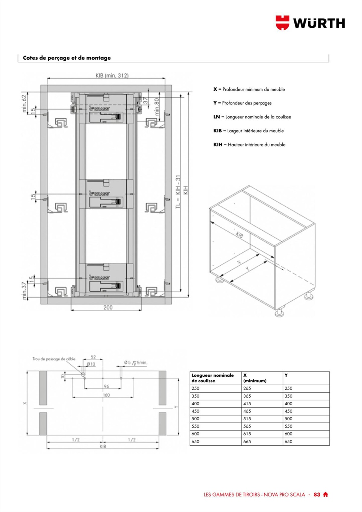 Catalogue Würth - 100% Agenceur, page 00083