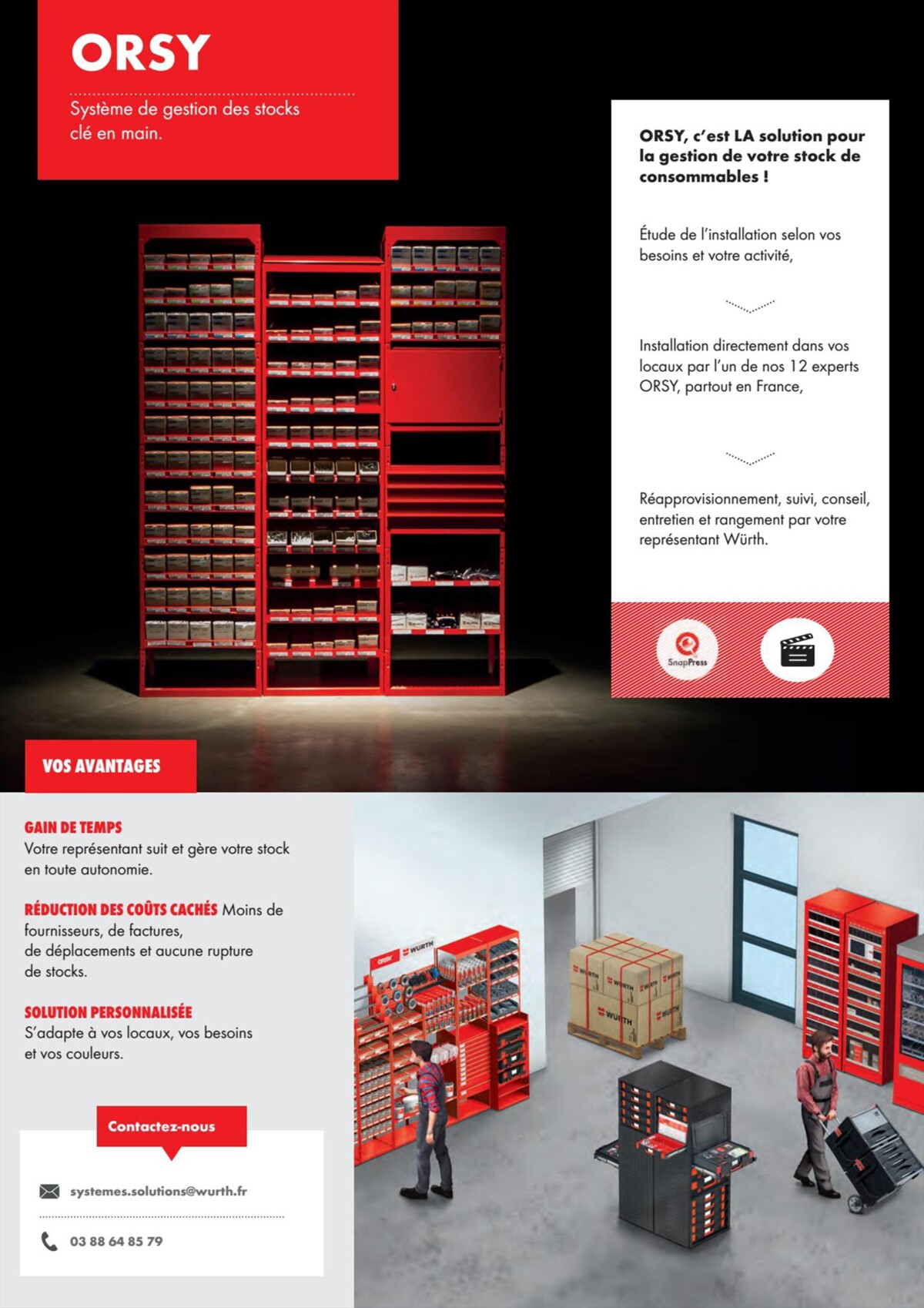 Catalogue Würth - Programme D´Agrafes , page 00018