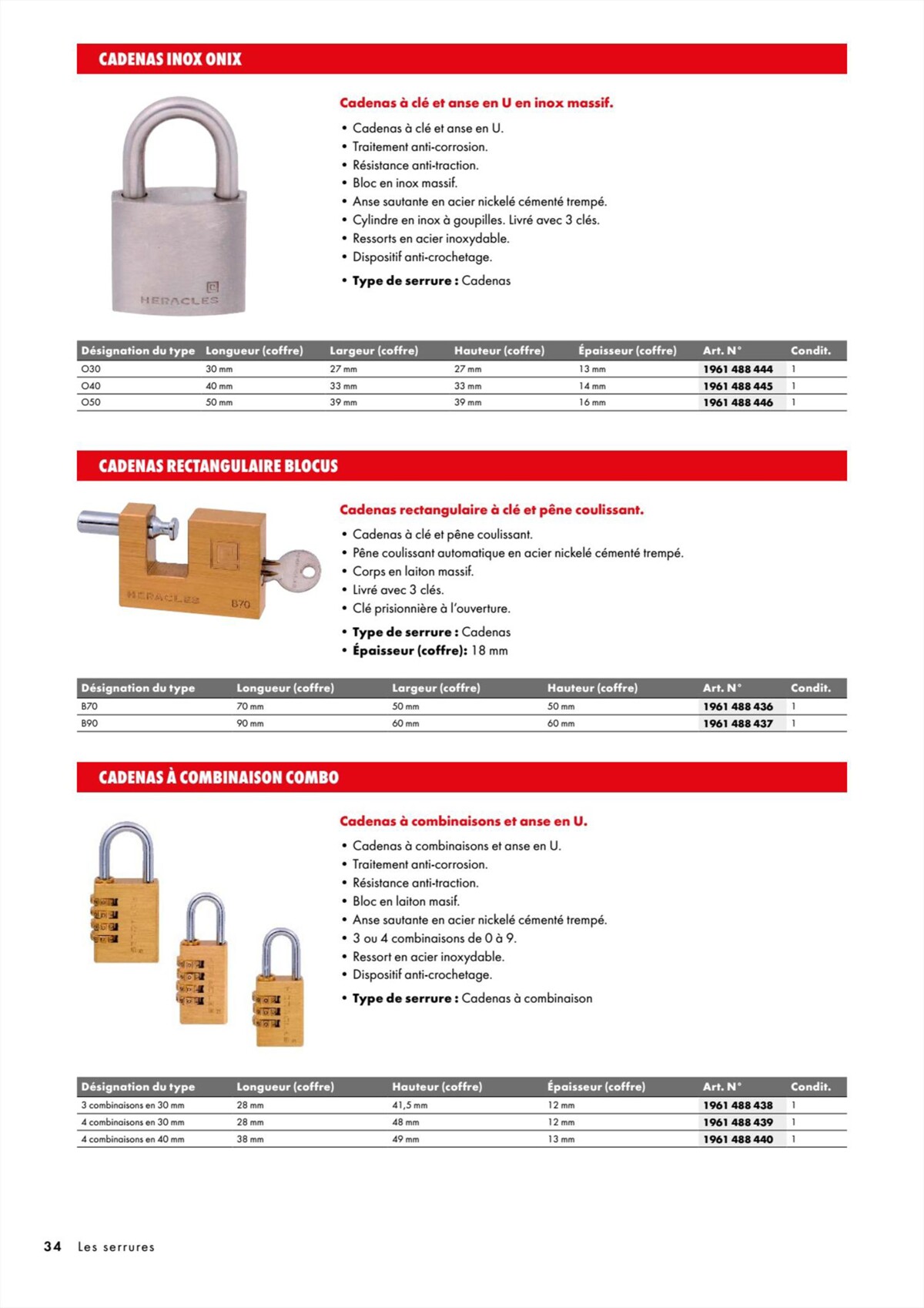 Catalogue Gamme - Würth, page 00034