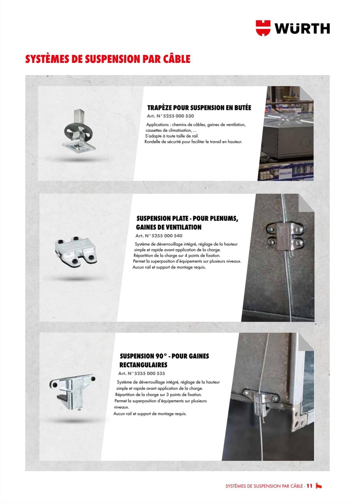 Catalogue Würth - Techniques Installateurs, page 00011