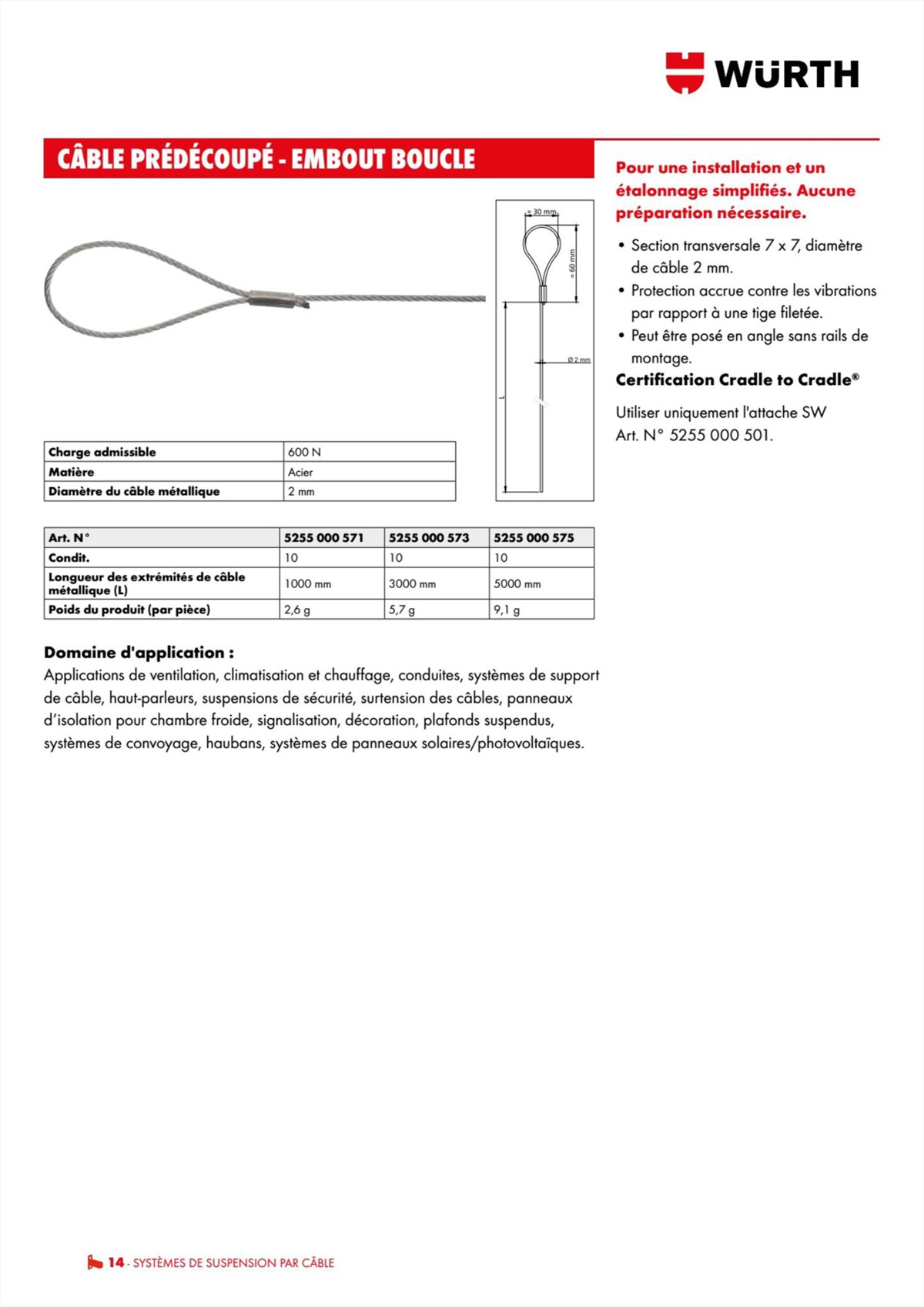 Catalogue Würth - Techniques Installateurs, page 00014