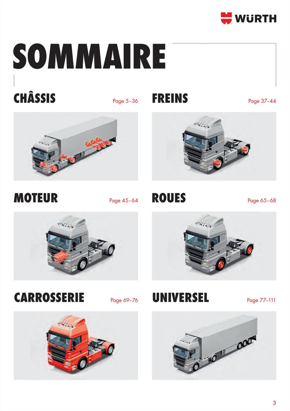 Catalogue Würth - L´Outillage Spécifique , page 00003