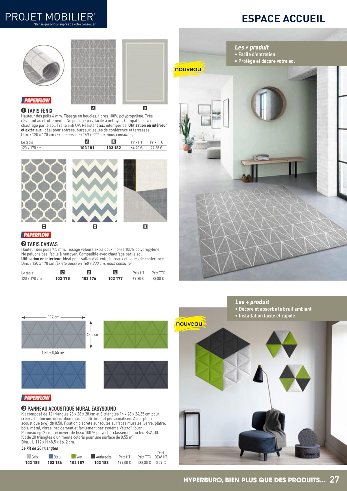 Catalogue Sélection Mobilier Hyperburo 22/23, page 00027