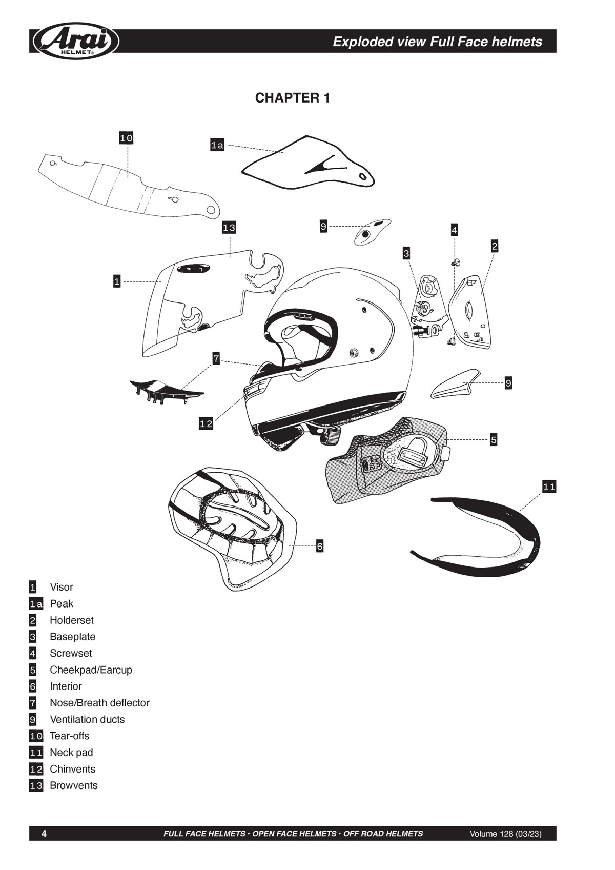 Catalogue Arai Catalogue 2023, page 00004