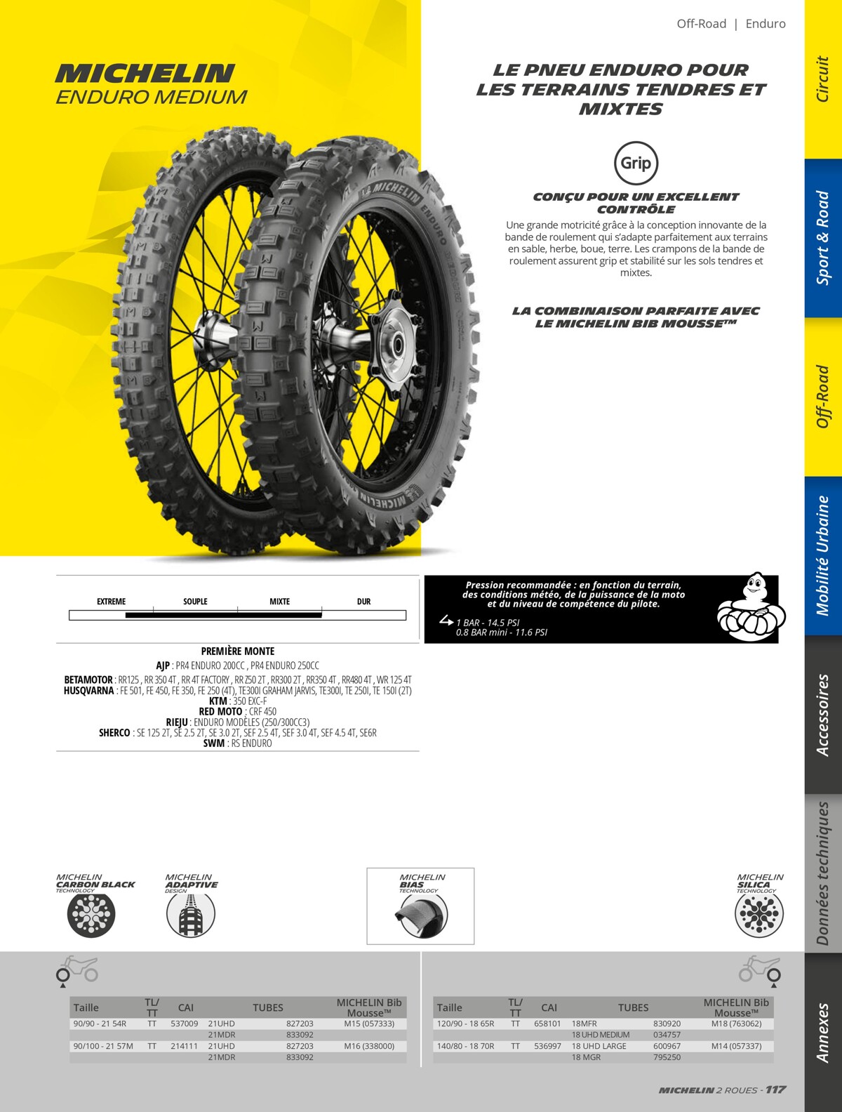 Catalogue Michelin Catalogue 2023, page 00117