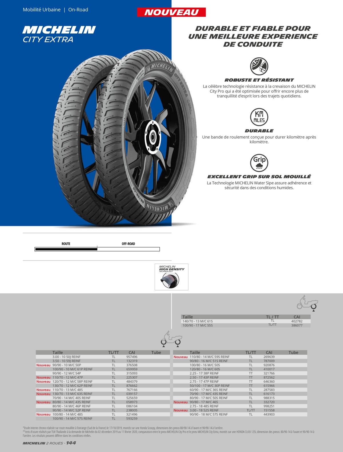 Catalogue Michelin Catalogue 2023, page 00144