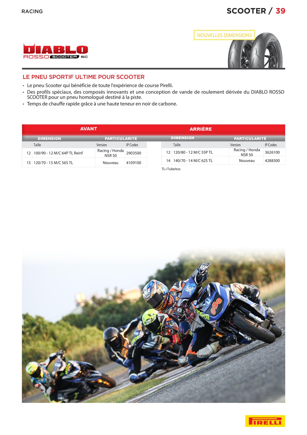 Catalogue Pirelli Catalogue 2023 - Bihr, page 00039