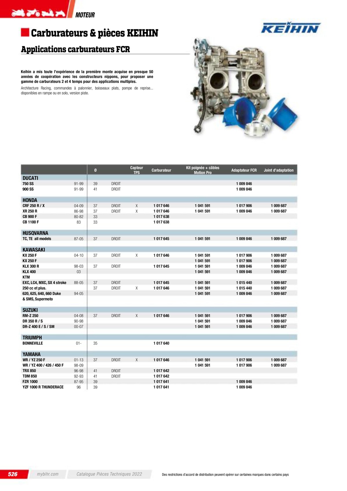 Catalogue Pieces Techniques 2023, page 00528