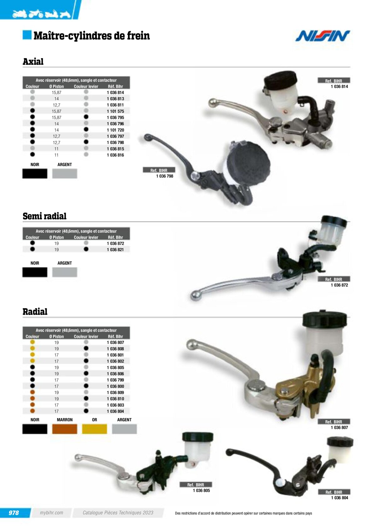 Catalogue Pieces Techniques 2023, page 00980