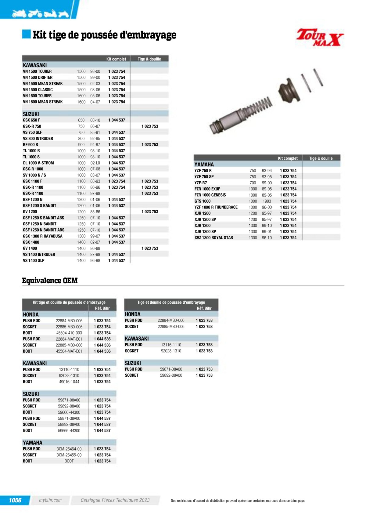 Catalogue Pieces Techniques 2023, page 01058