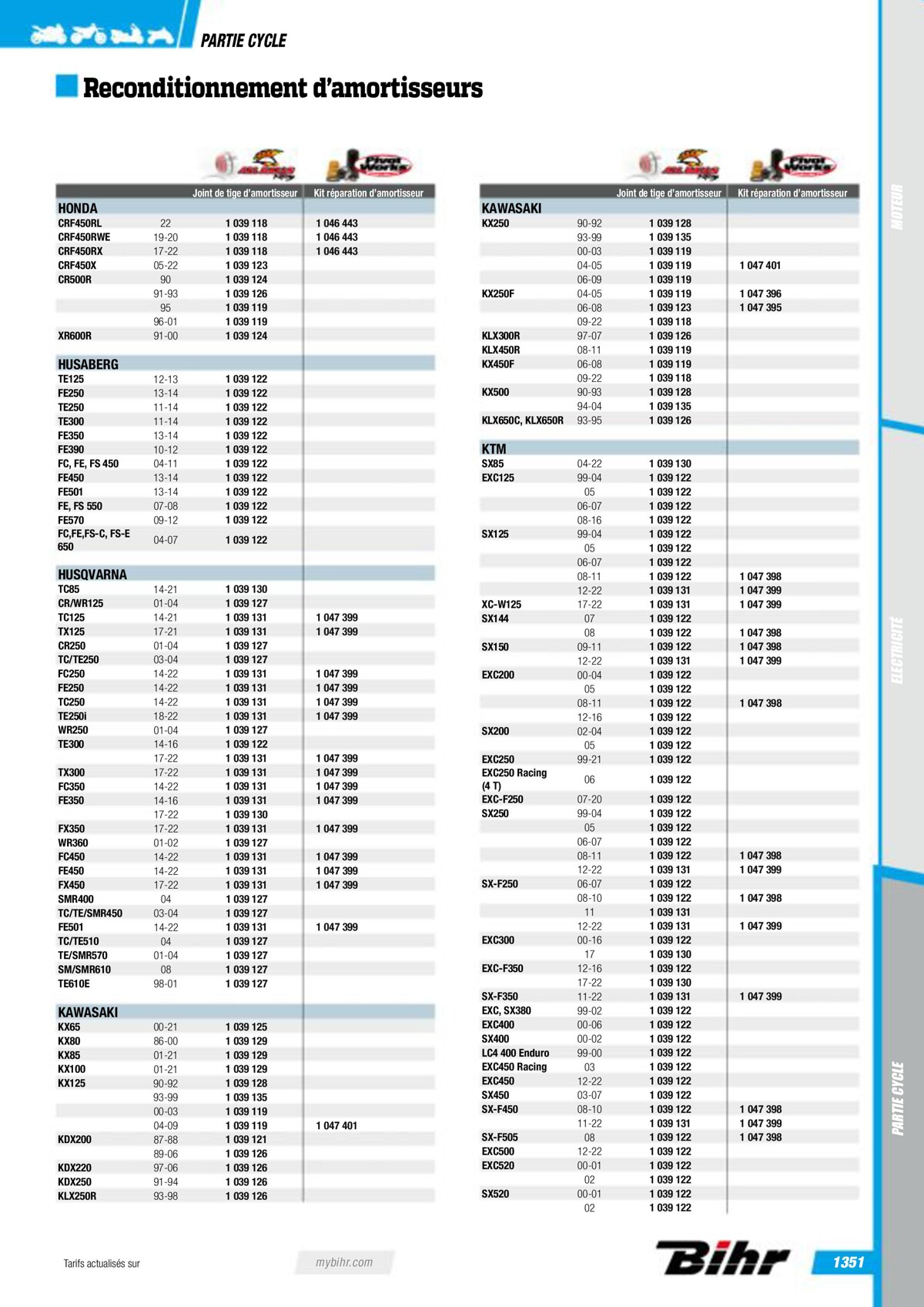 Catalogue Pieces Techniques 2023, page 01353