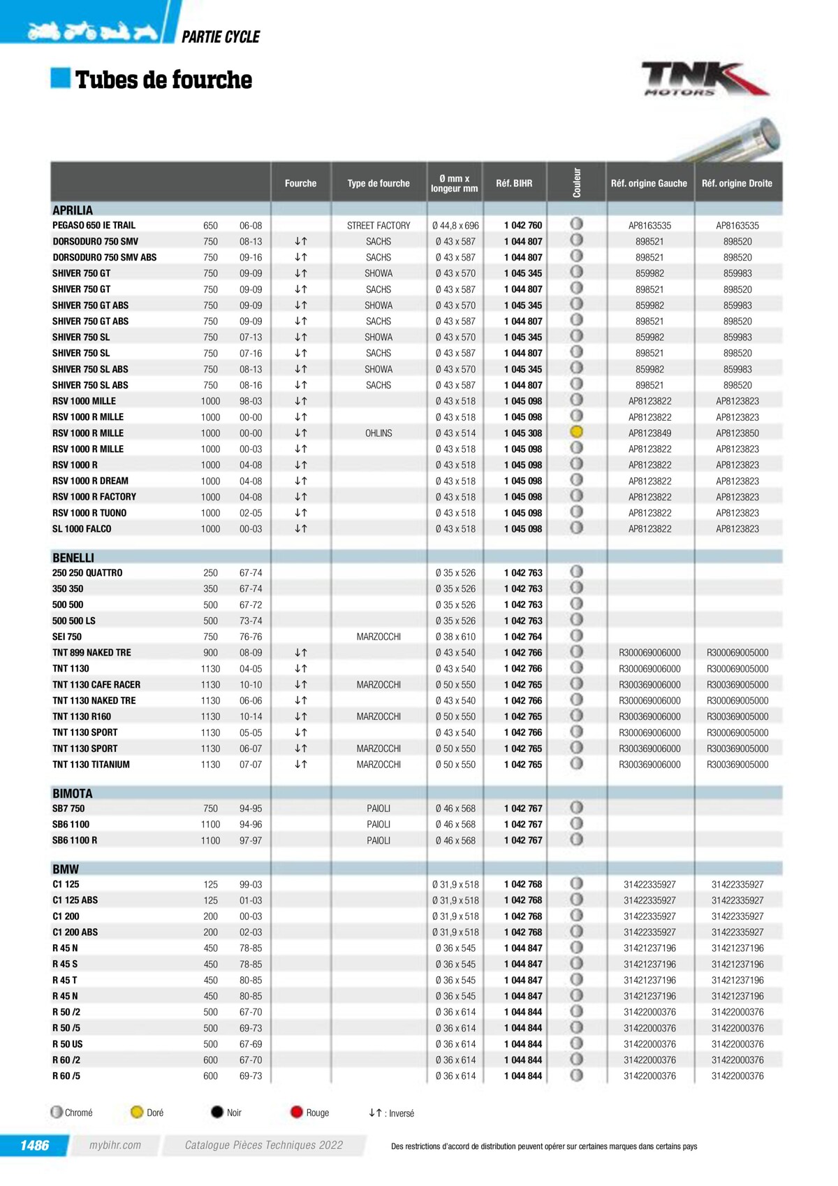 Catalogue Pieces Techniques 2023, page 01488