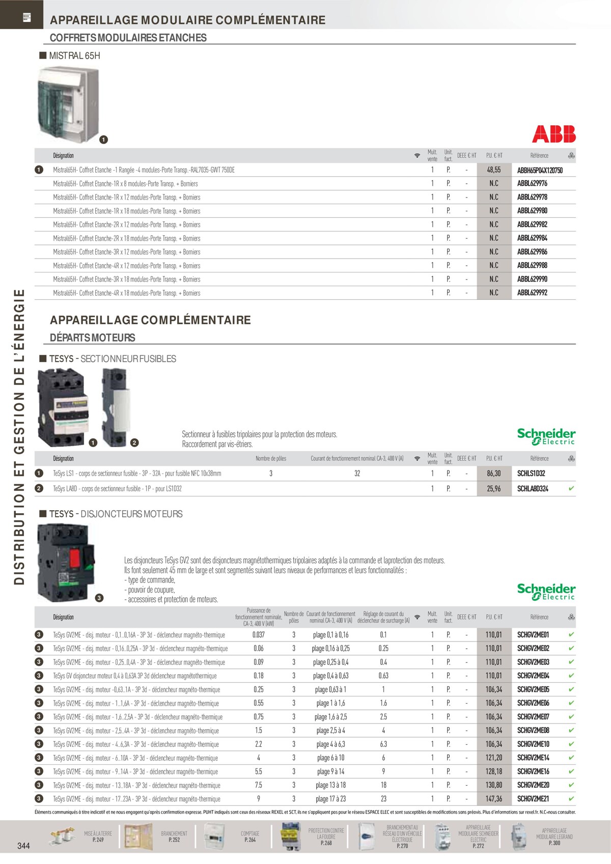 Catalogue Distribution Et Gestion De L'Énergie - Rexel, page 00098