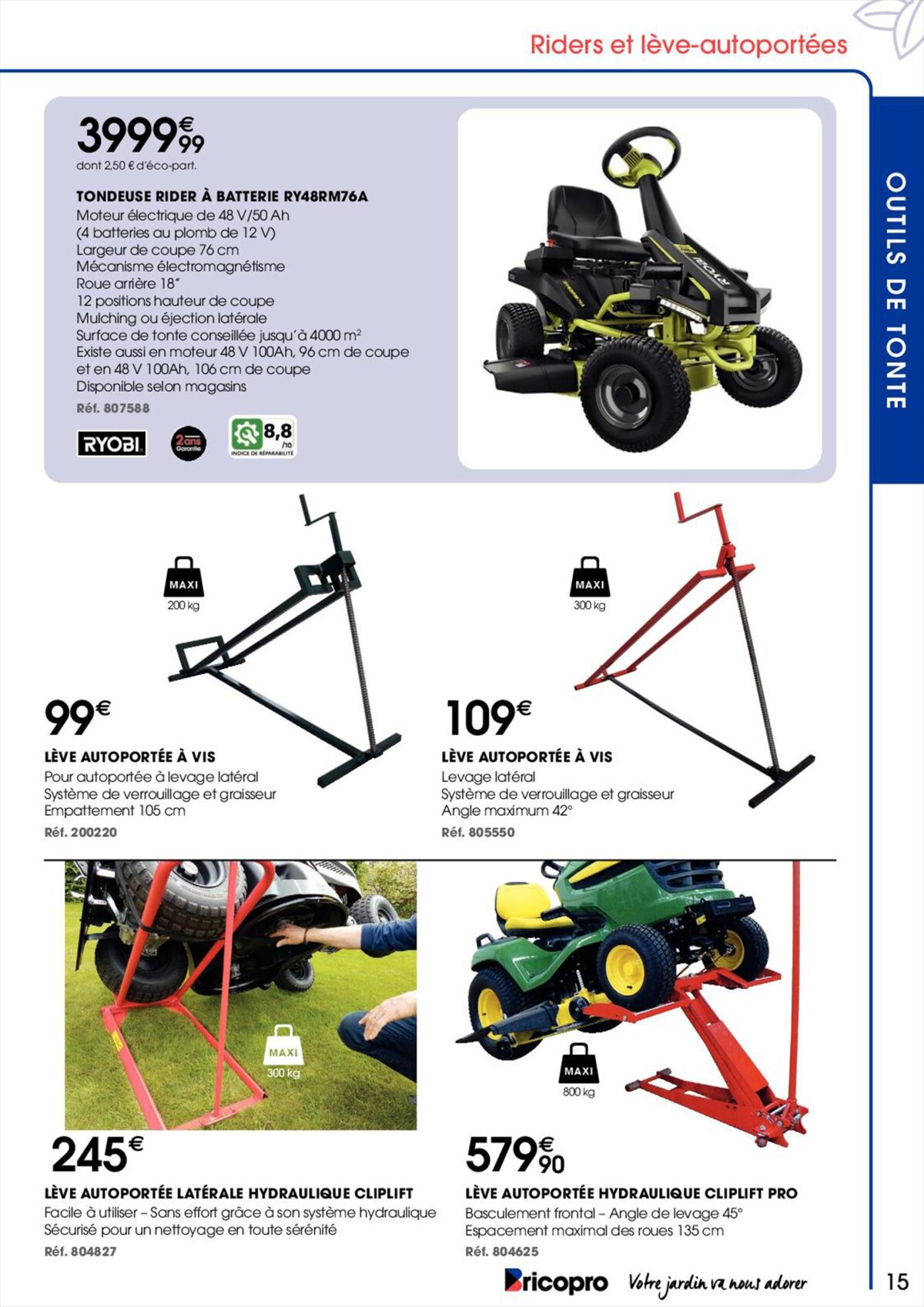 Catalogue GUIDE 2023 ESPACES VERTS, page 00015