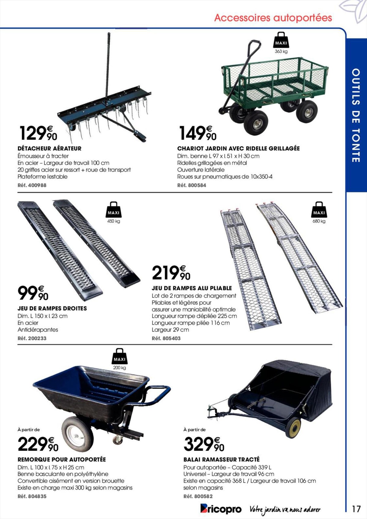 Catalogue GUIDE 2023 ESPACES VERTS, page 00017