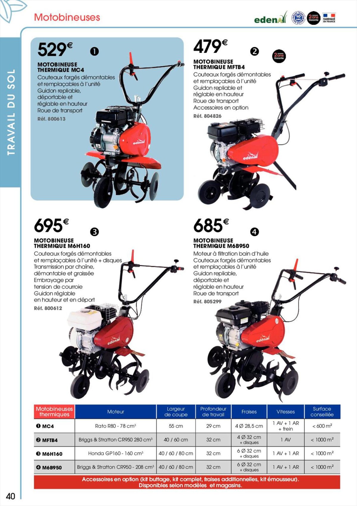 Catalogue GUIDE 2023 ESPACES VERTS, page 00040