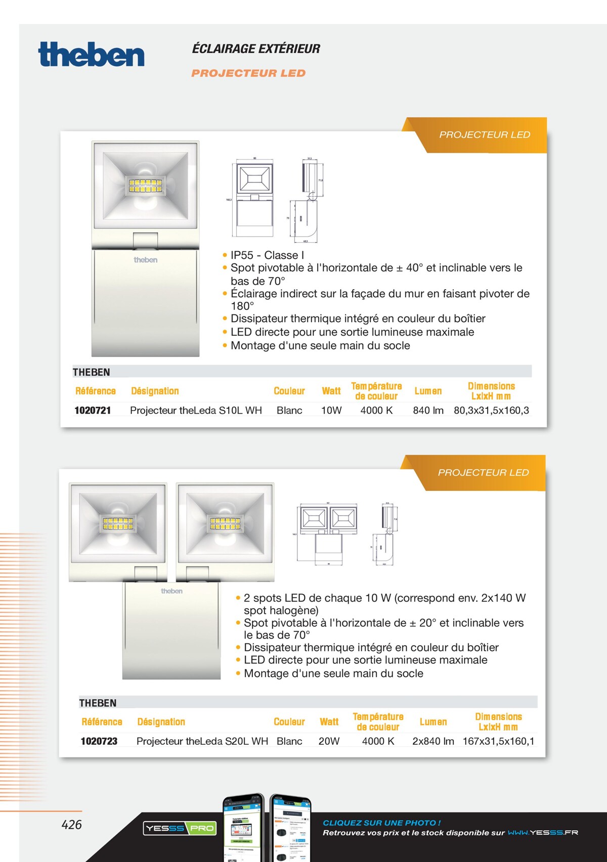 Catalogue Encarte Yesss Electrique, page 00426