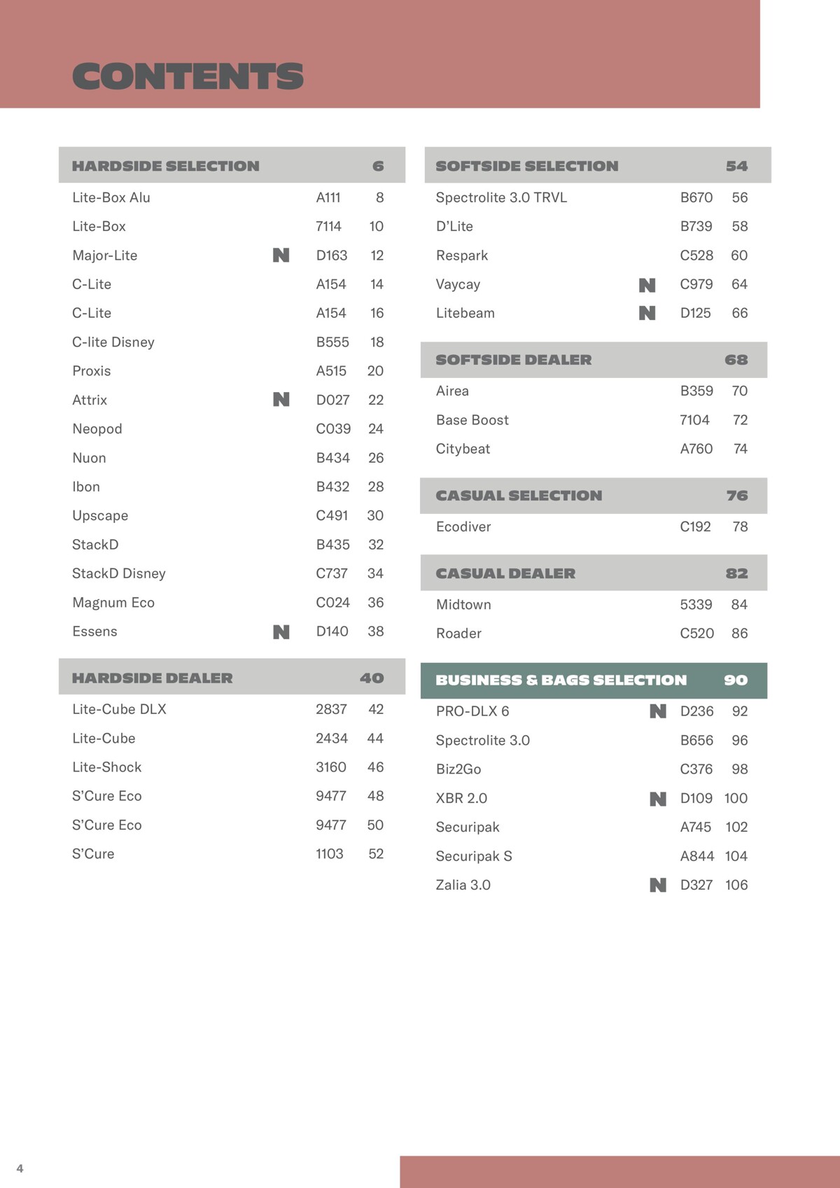 Catalogue Catalogue Samsonite 2023, page 00006