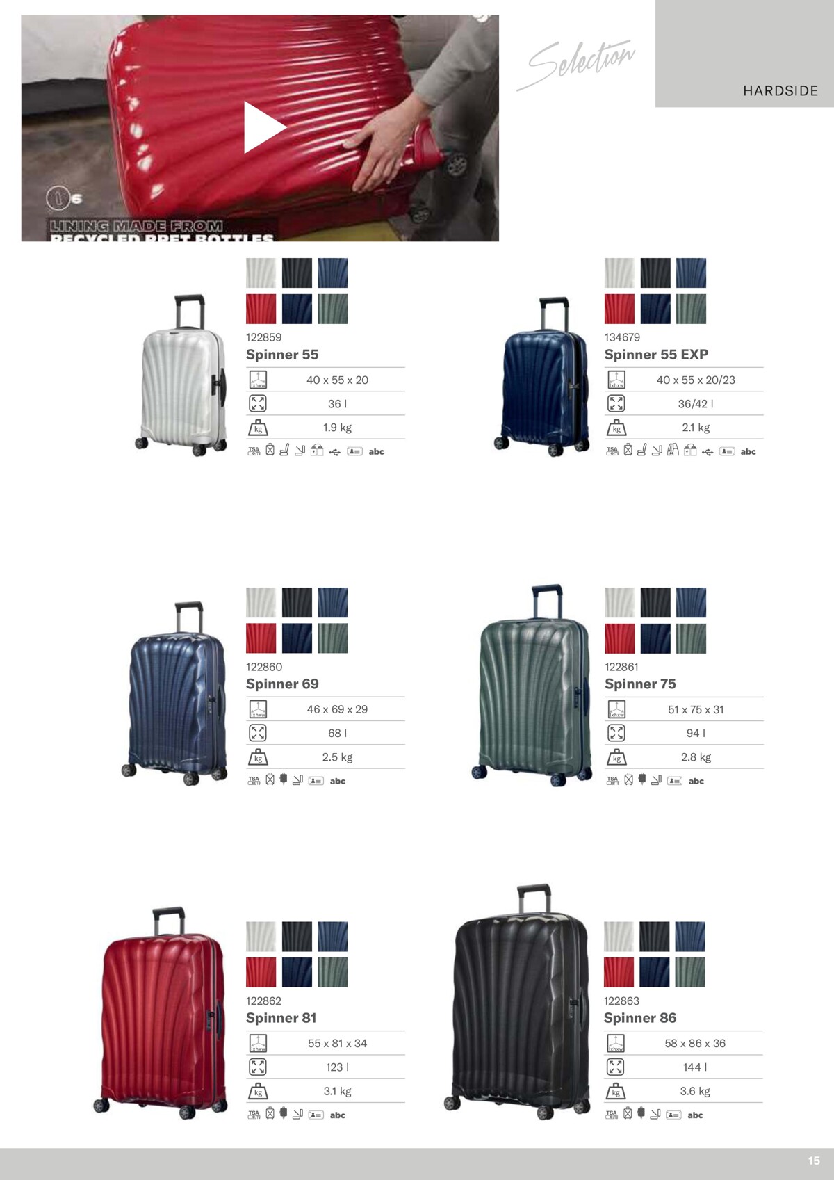 Catalogue Catalogue Samsonite 2023, page 00017