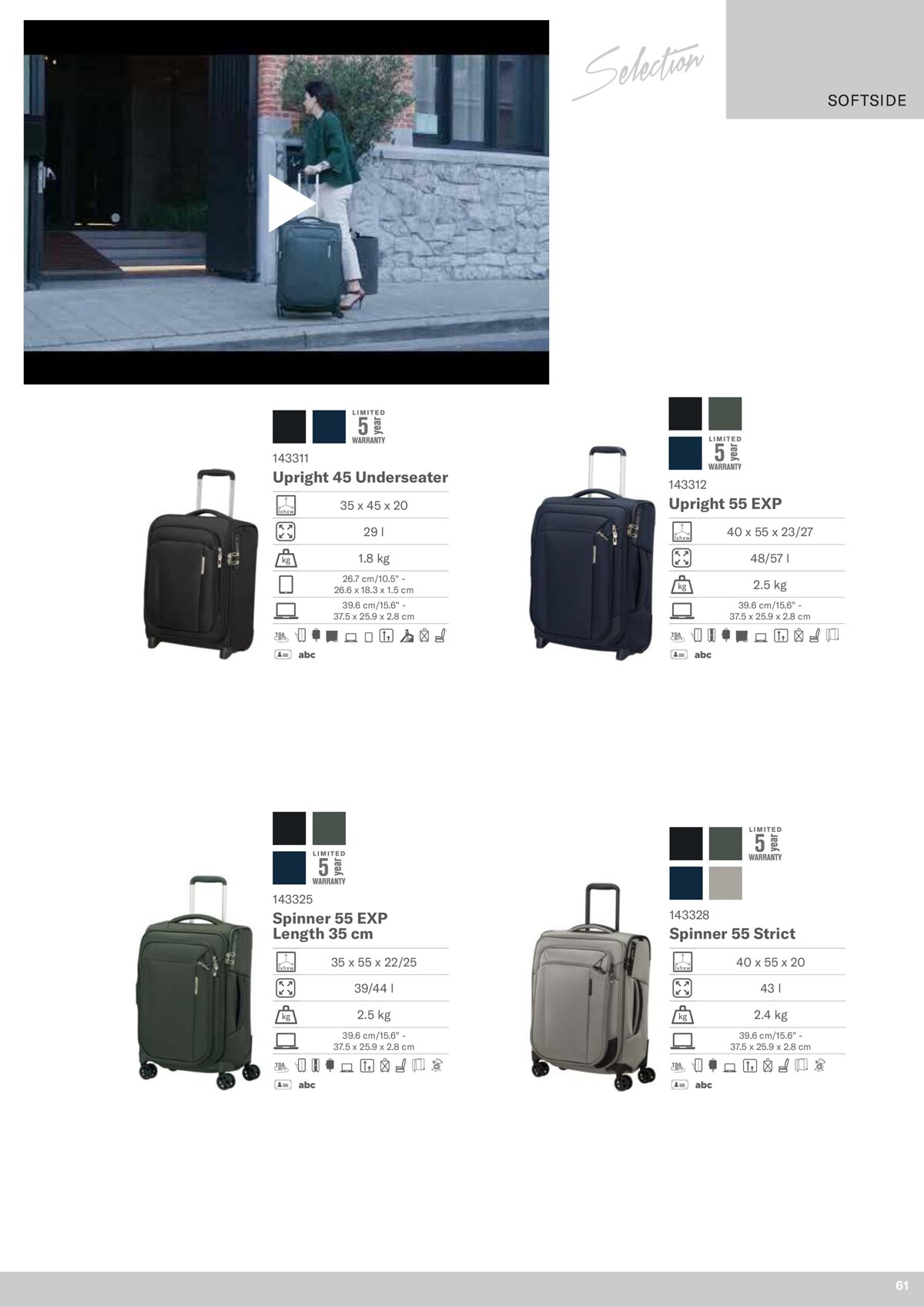 Catalogue Catalogue Samsonite 2023, page 00063