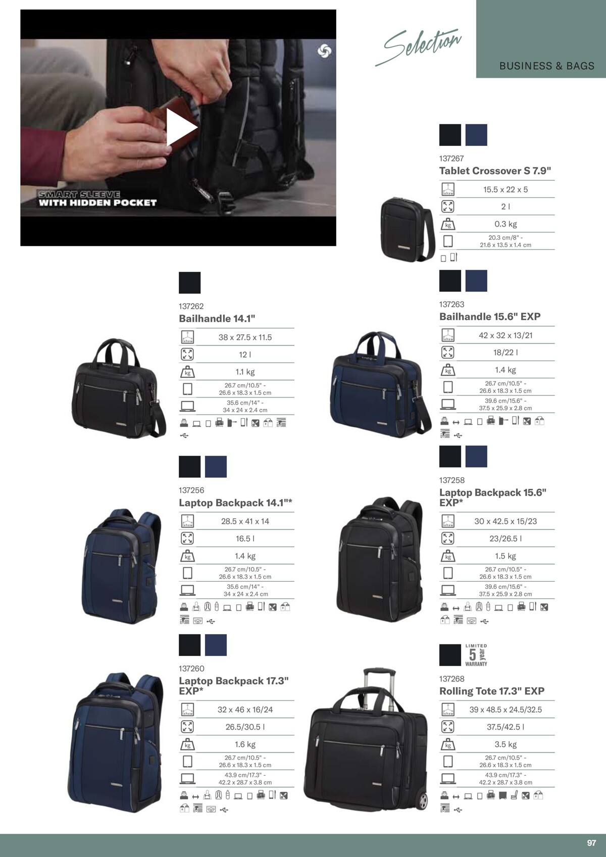 Catalogue Catalogue Samsonite 2023, page 00099