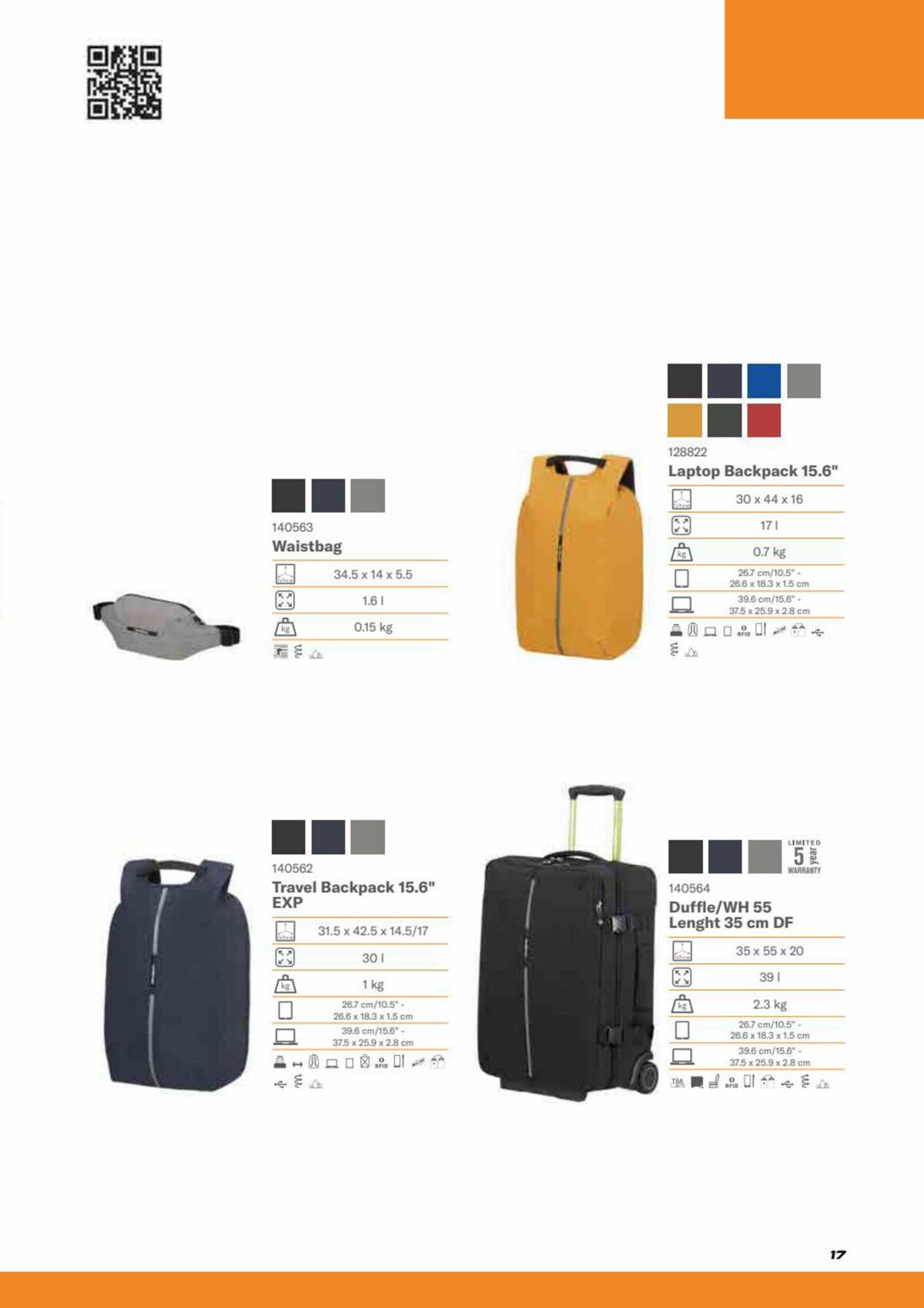 Catalogue Samsonite Active Performance 2023, page 00023