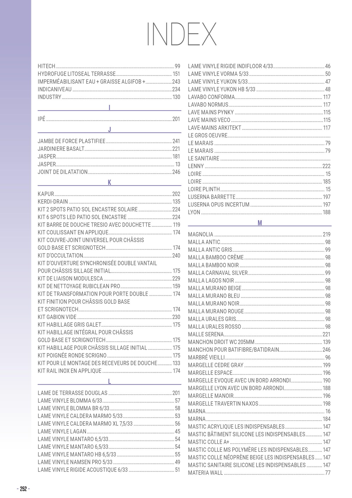Catalogue Amenagement - SAMSE, page 00252