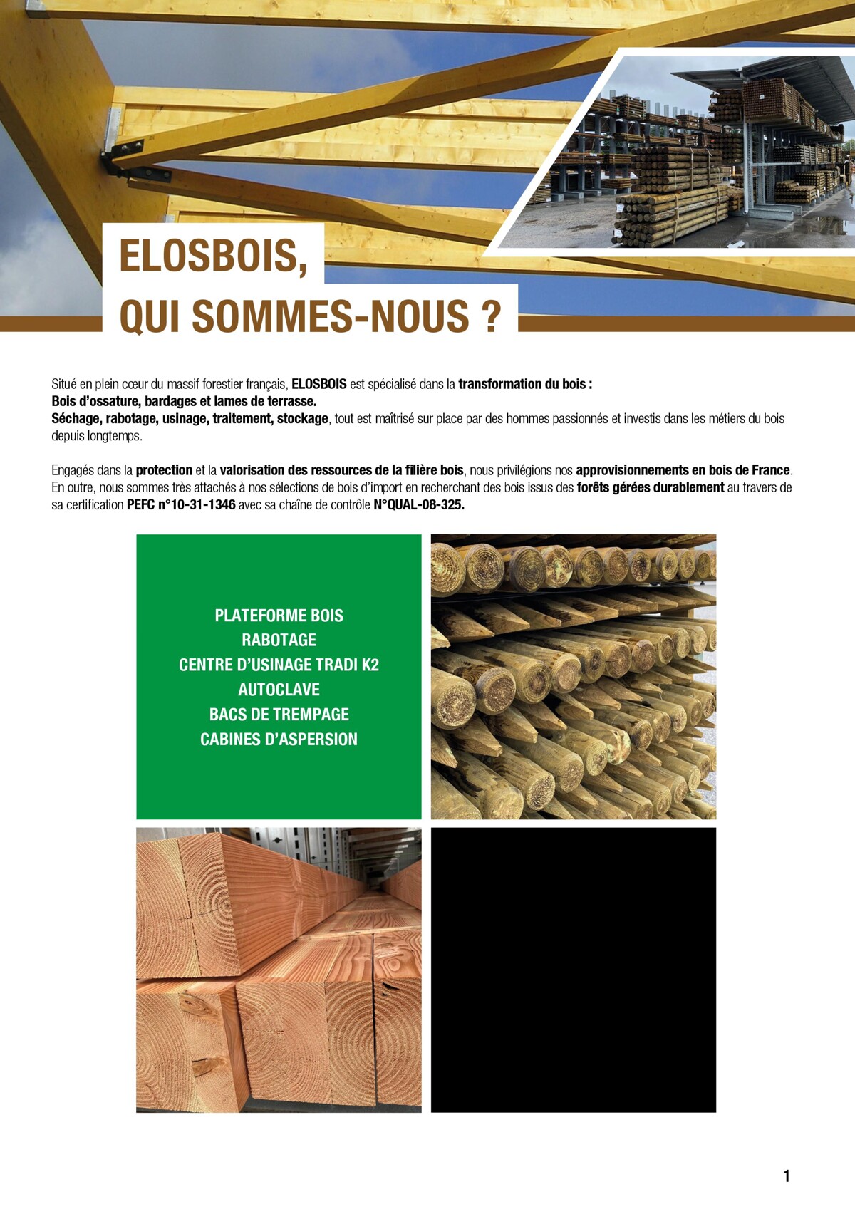 Catalogue Votre Catalogue Bois 2022-2023, page 00003